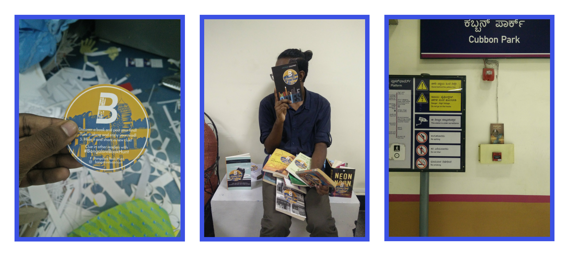 Bangalore Book Hunt BTS